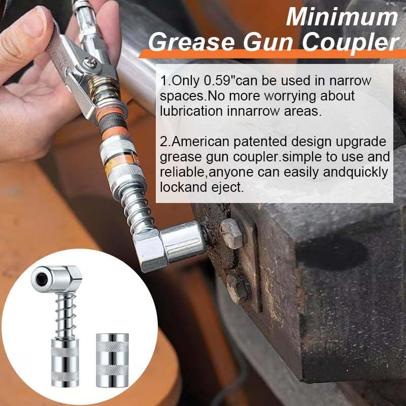 (🔥2025 Hot Sale -  49% OFF) High Pressure Quick Release Grease Coupler