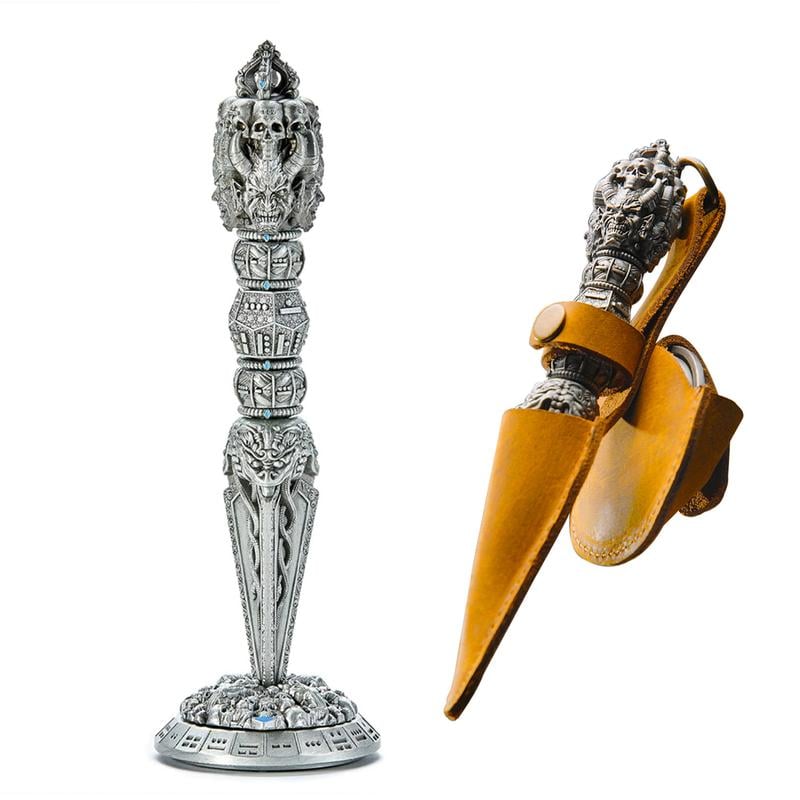🔥2025 Hot Sale 49% OFF - Metal Wand Skull Dice & Bone RPG Dice Set