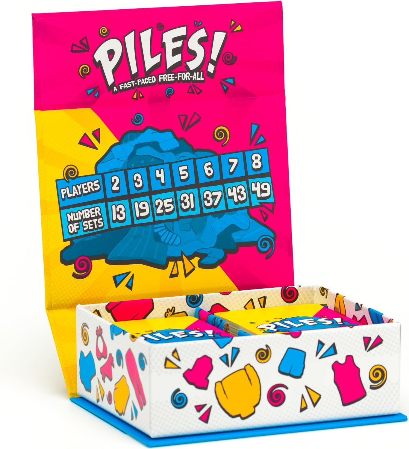 🔥2025 Hot Sale 49% OFF - PILES Card Game: Family Party Game for Kids, Teens, Adults, Couples, and Families