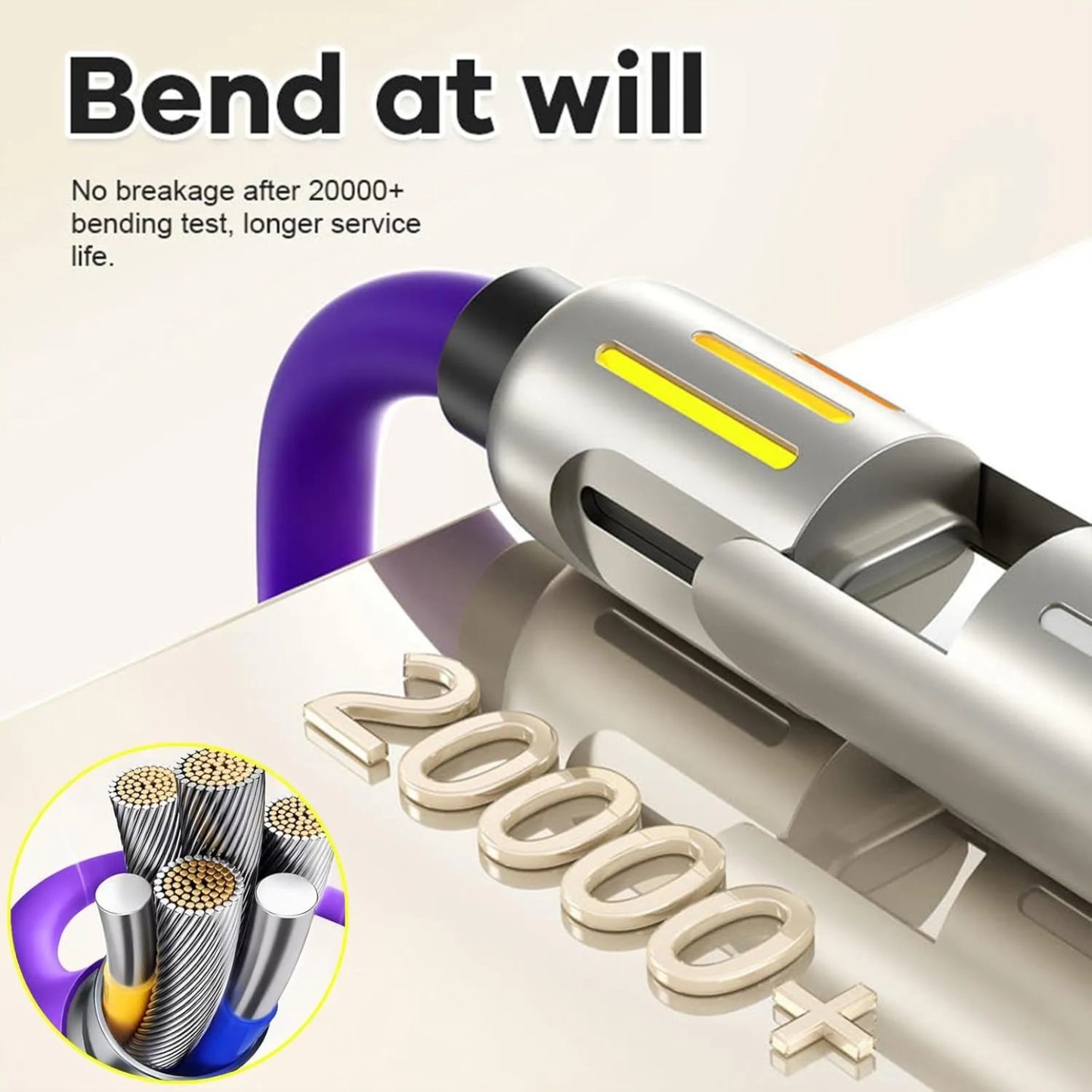 240W 4-in-1 USB C Cable⚡
