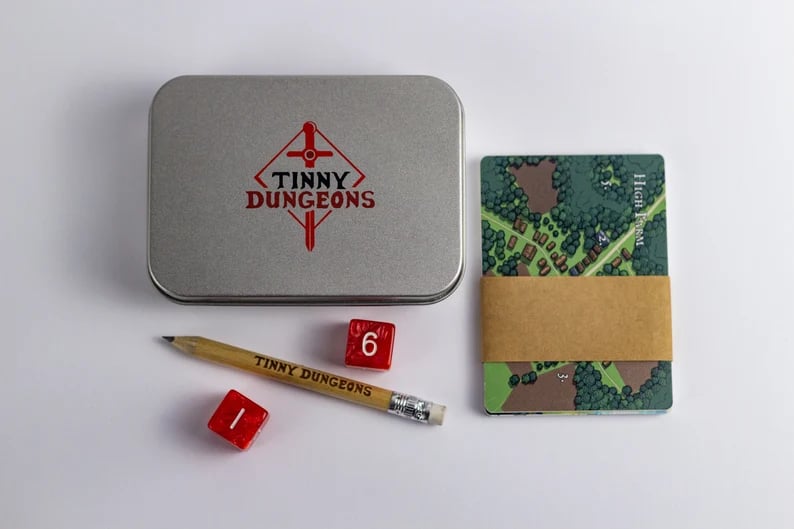 (🔥NEW YEAR SALE - 49% OFF) Minimalist Pocket RPG in a Tin Box
