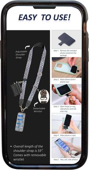 🔥2025 Hot Sale 49% OFF - 💖Phone Strap with Zippered Pouch