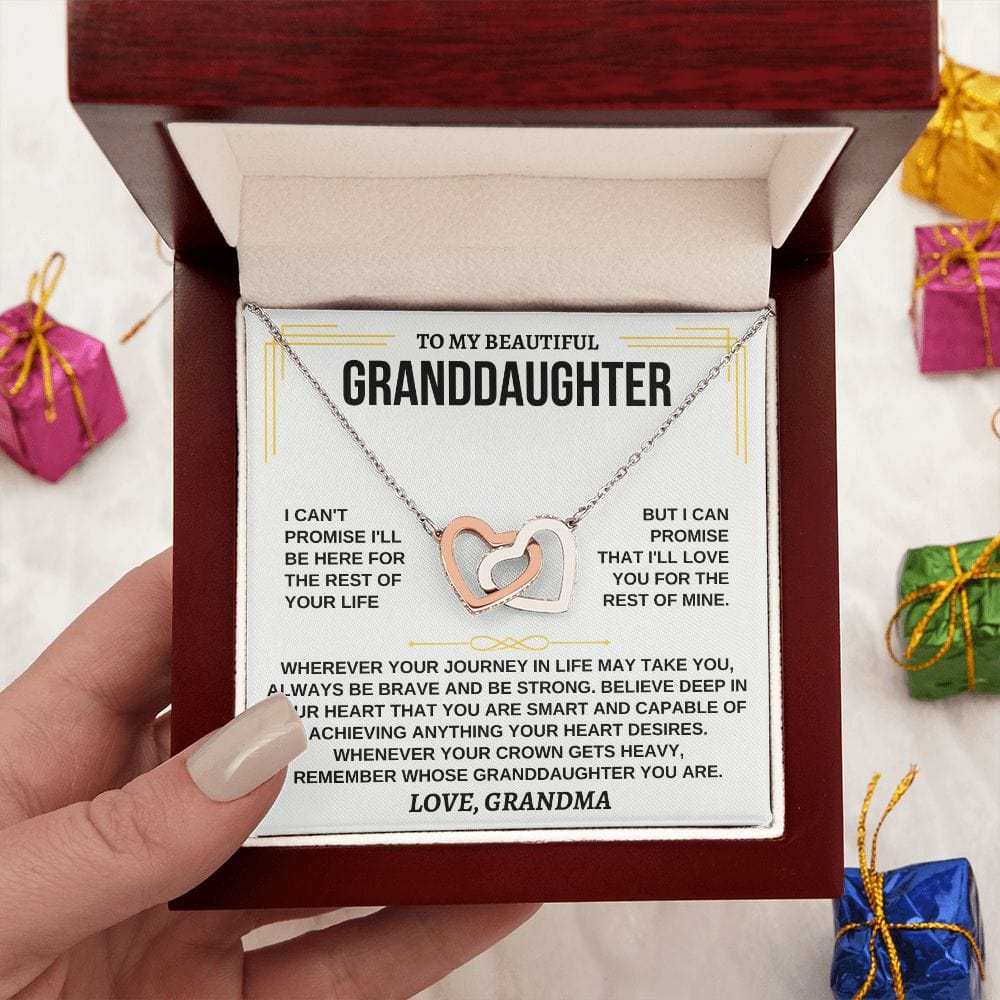 Jewelry [ALMOST SOLD OUT] To My Granddaughter - Love Grandma - Beautiful Gift Set - SS117GM