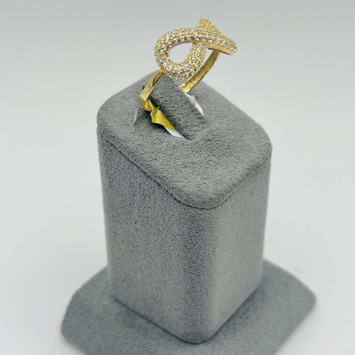 Cz Infinity Nugget Ring