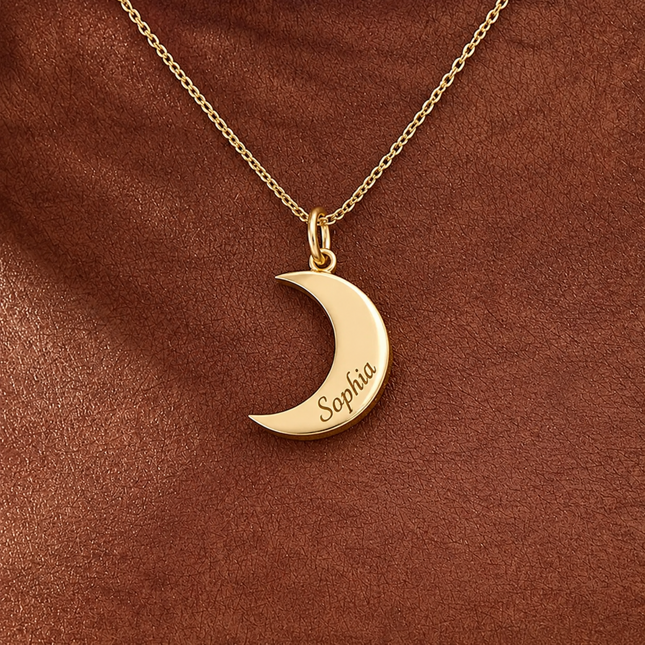 Heart Nameplate Necklace Gold Plated Personalized Name Necklace
