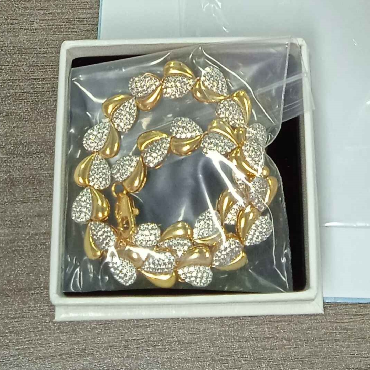Gold Plated Anklet Layered Heart Anklet For Women
