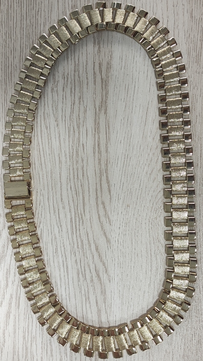 20mm Presidential Link Chain Gold Plated RX Chain Watch Band Style Necklace