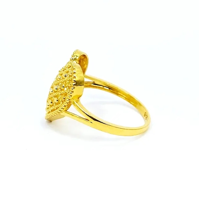14K Gold Plated Heart Ring