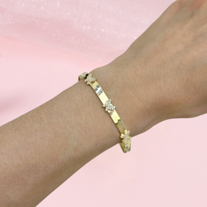 Butterfly Snake Link chain Bracelet