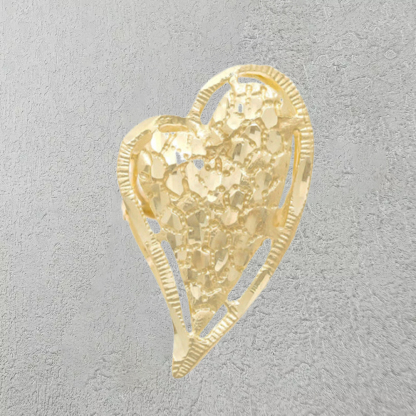 Gold Plated Vintage Nugget Rings 