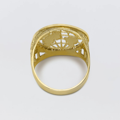 The World Is Yours Globe Ring Earth Map Ring