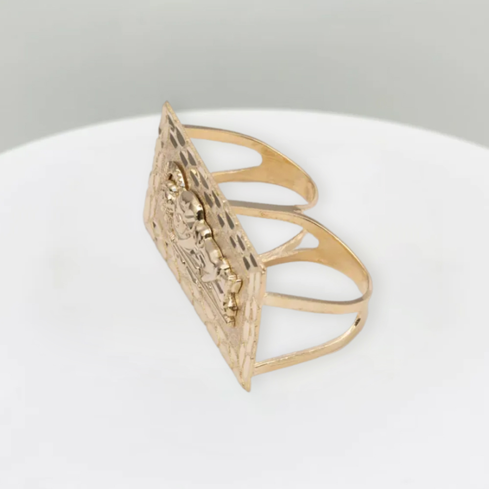 Nugget Design Saint Jude Two Finger Ring