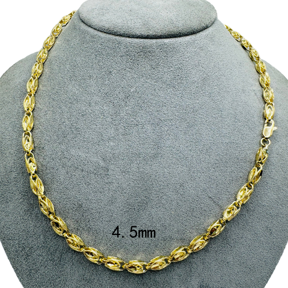 Turkish Link Chain Gold Plated Necklace