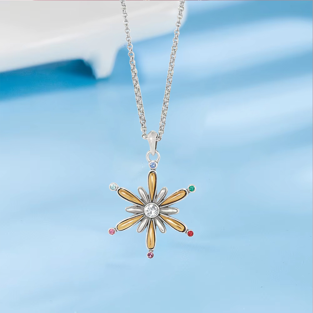 Snowflake Pendant Necklace