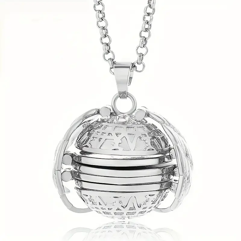 Personalized Multilayer Openable Photo Box Pendant Photo Necklace