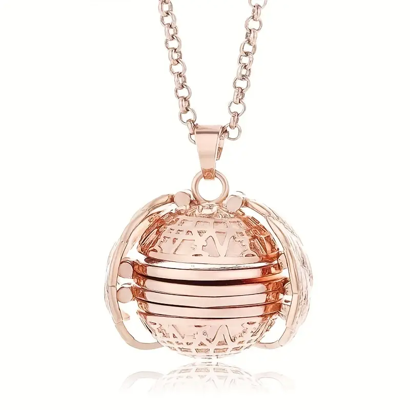 Personalized Multilayer Openable Photo Box Pendant Photo Necklace
