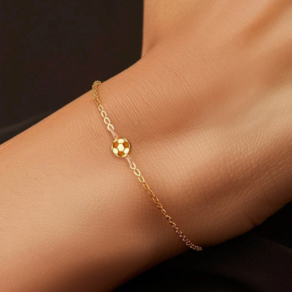 Dainty Soccer Bracelet Sports Bracelet