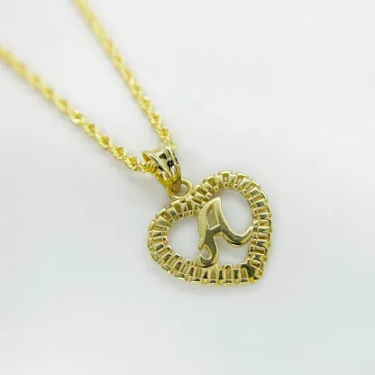 Rolex Style Chain Initial Pendant Personalized Initial Necklace Ring And Stud Earrings Rolex Jewelry Set