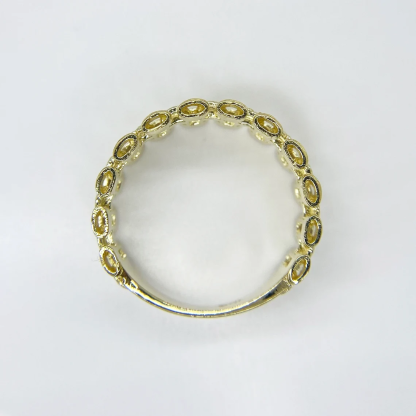Textured Band Vintage Style Personalized Custom Engraved Ring
