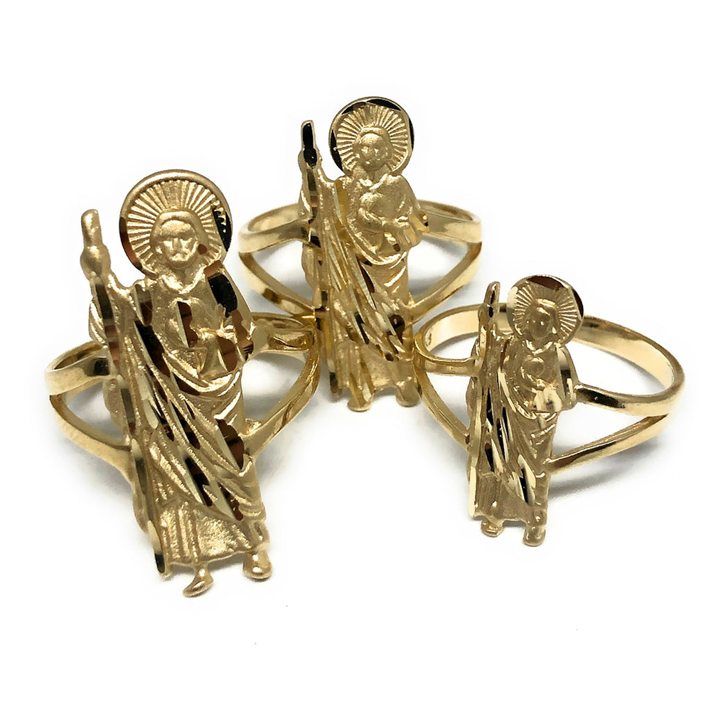 Saan Judas Gold Plated Ring Classic Ring