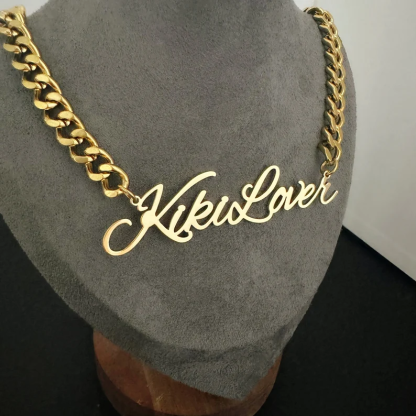 Name Cuban Link Necklace