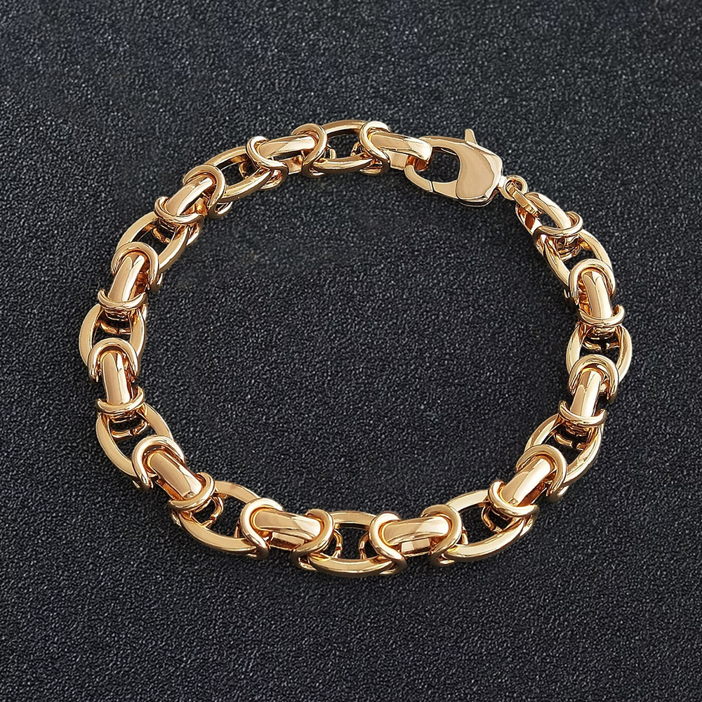 Chunky Gold Plated Bracelet