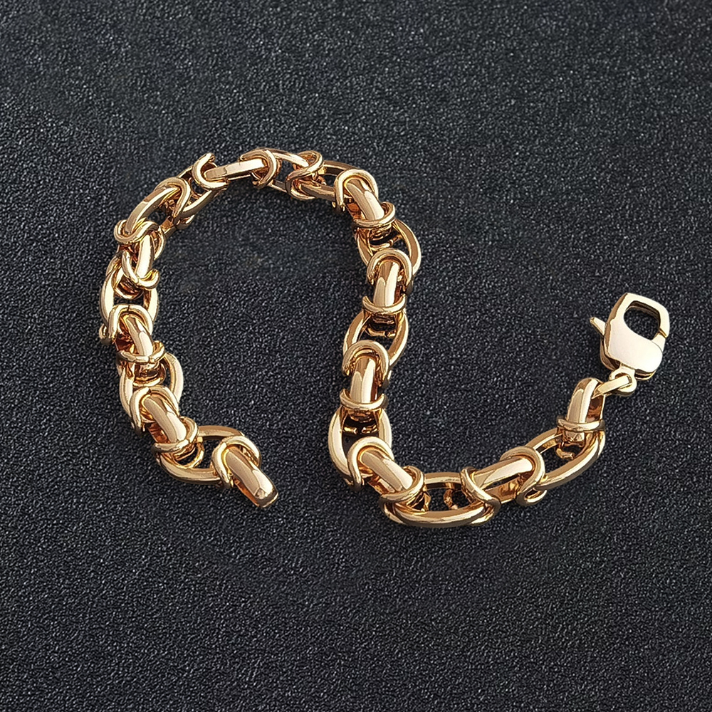 Chunky Gold Plated Bracelet