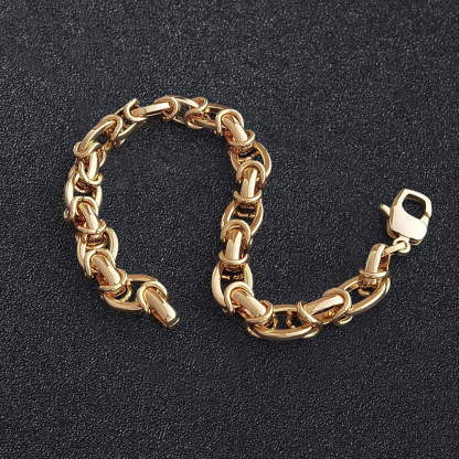 Chunky Gold Plated Bracelet