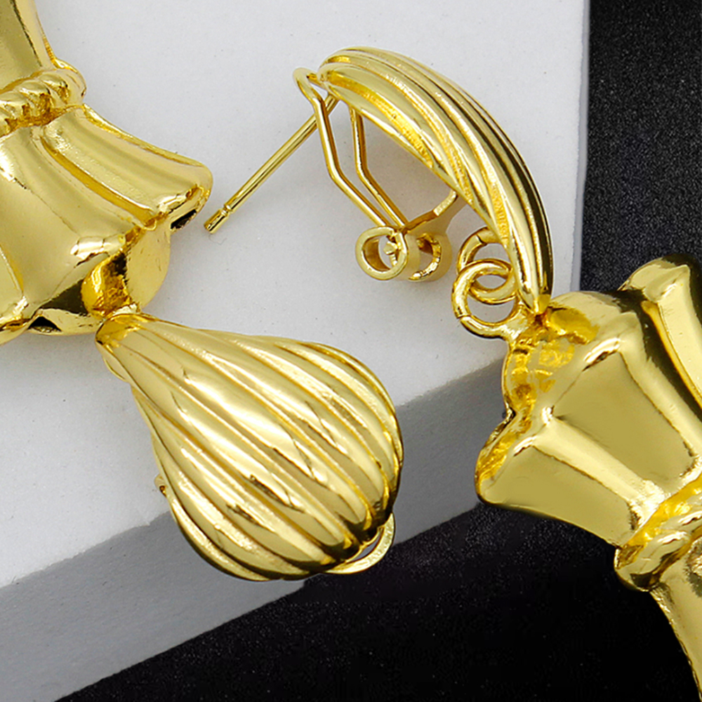 Dollor Lucky Money Bag Pendant Necklace And Earrings 