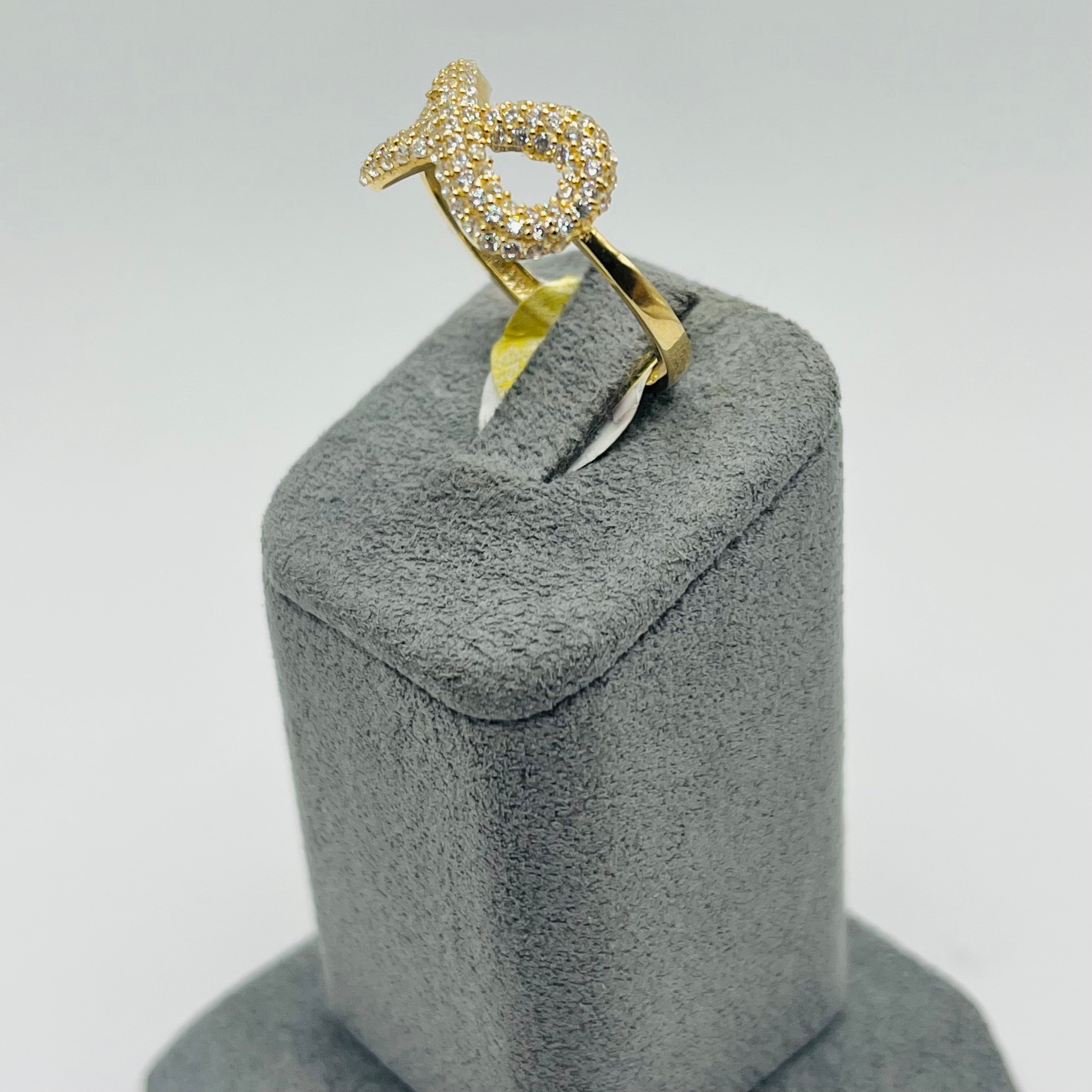 Cz Infinity Nugget Ring