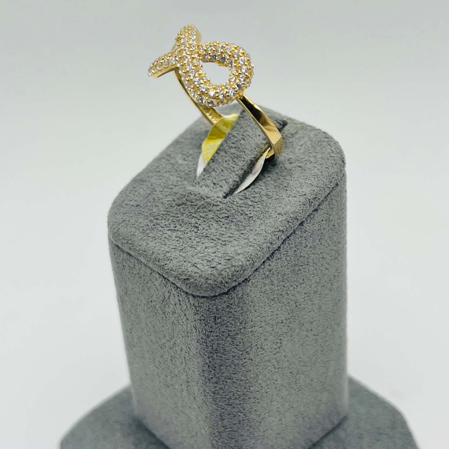 Cz Infinity Nugget Ring