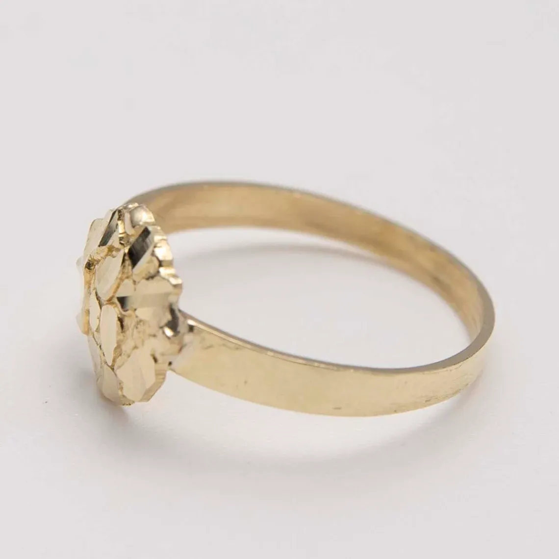 Small Round Nugget Ring