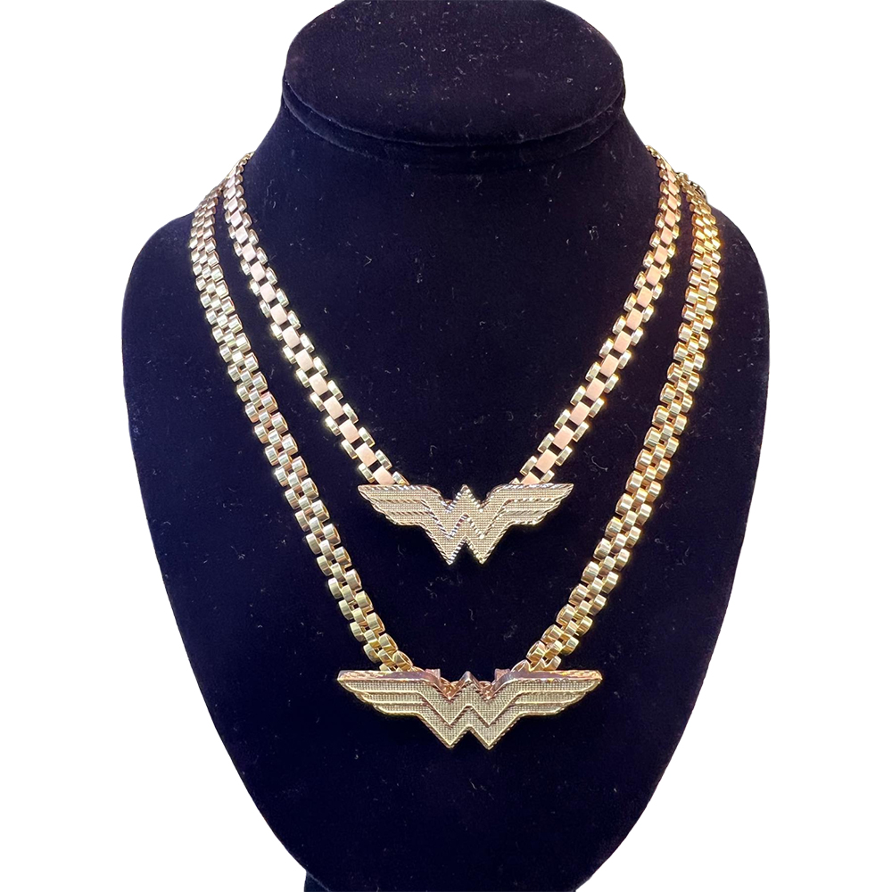 Wings Pendant RX Necklace 8mm 10mm
