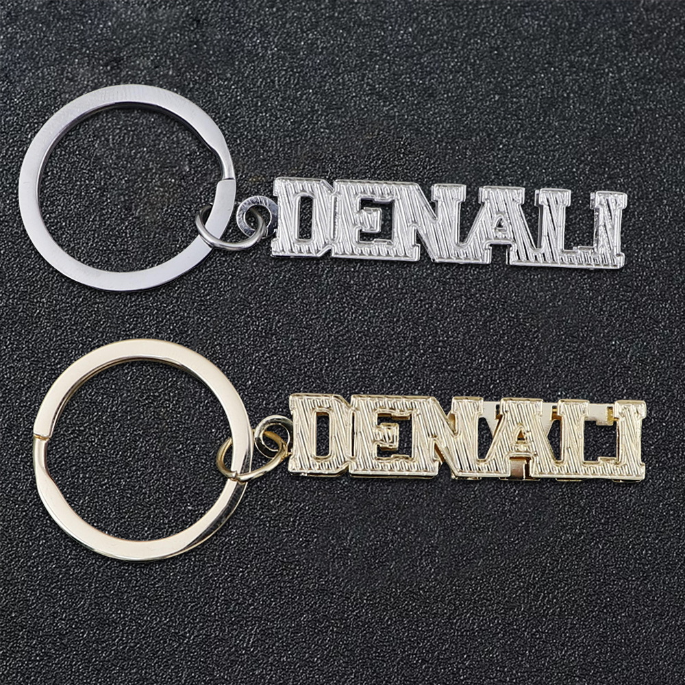 Custom Double Plated Name Keychain
