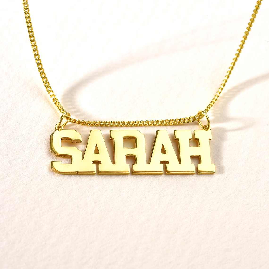 Personalized Letter Pendant Name Necklace