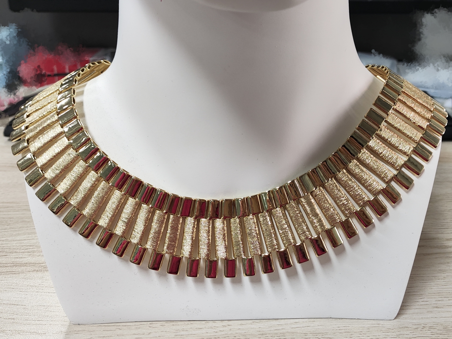 36mm Presidential Link Chain Gold Plated RX Chain Watch Band Style Necklace