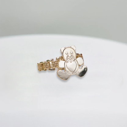 Teddy Bear RX Ring Watch Band Style Ring
