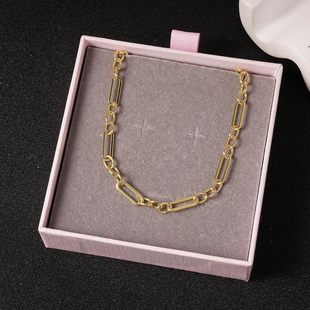 Albert Necklace Vintage Gold Plated Chain Necklace 