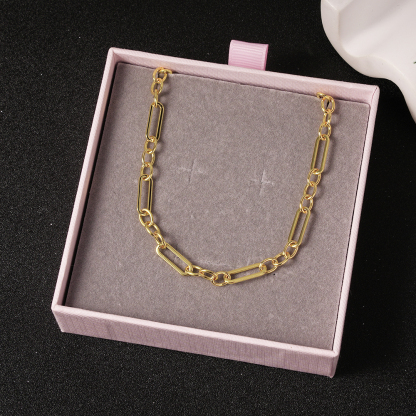 Albert Necklace Vintage Gold Plated Chain Necklace 