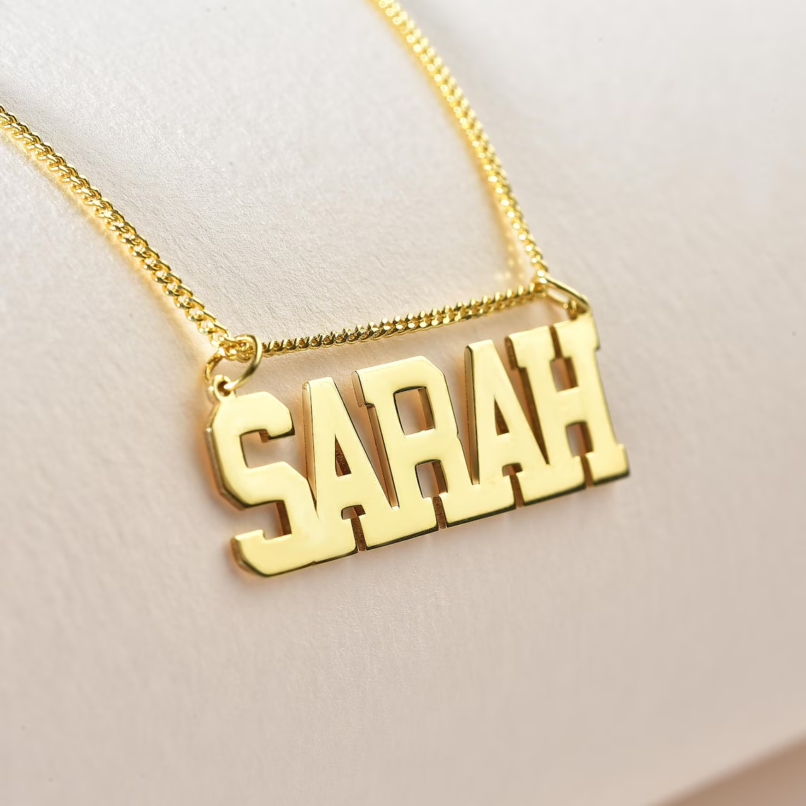 Personalized Letter Pendant Name Necklace