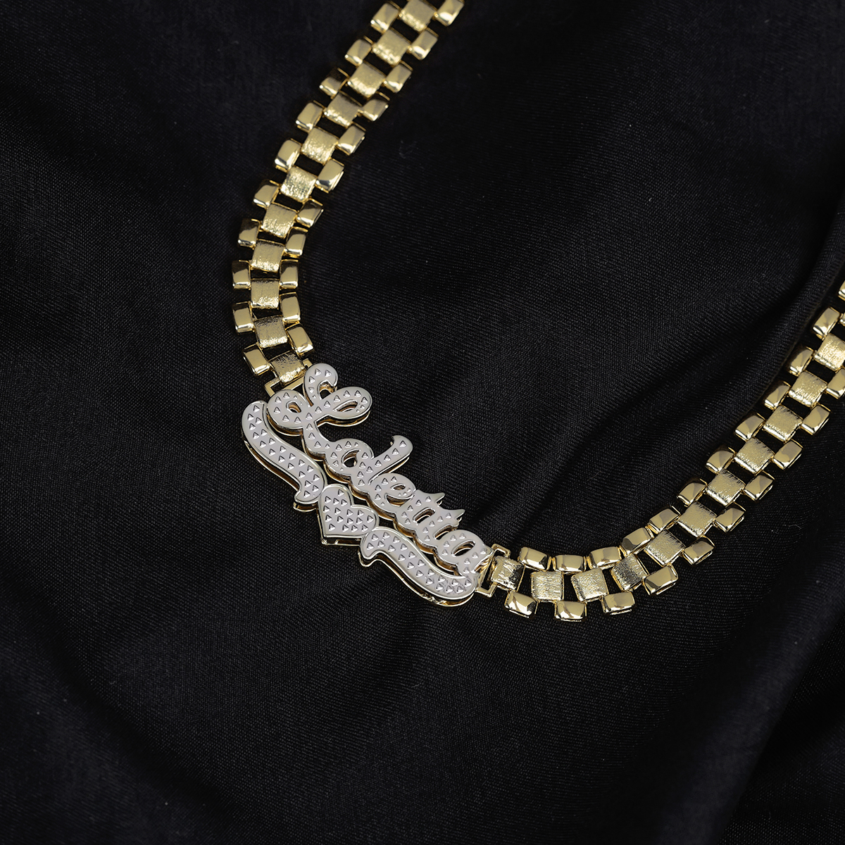 rolex chain with name