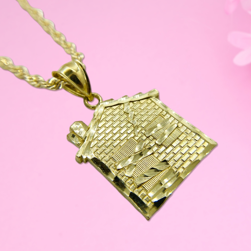 Trap House Necklace Ring And Earrings 3pc Set