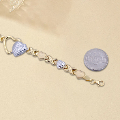 XOXO Bracelet Gold Plated Bracelet