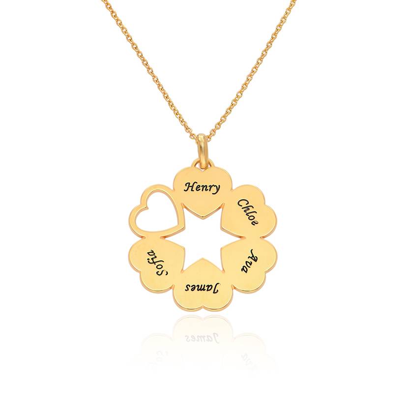 Personalized 1-6 Leaf Clover Name Necklace