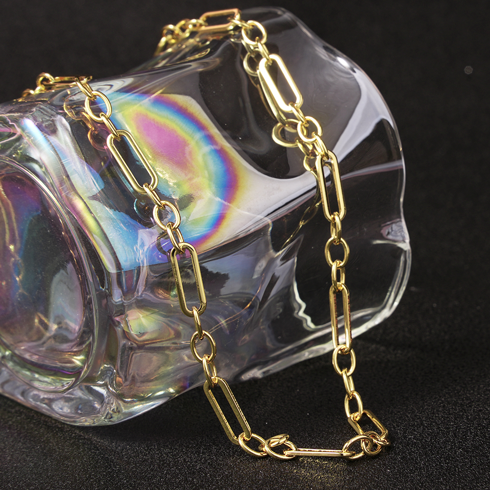 Albert Necklace Vintage Gold Plated Chain Necklace 