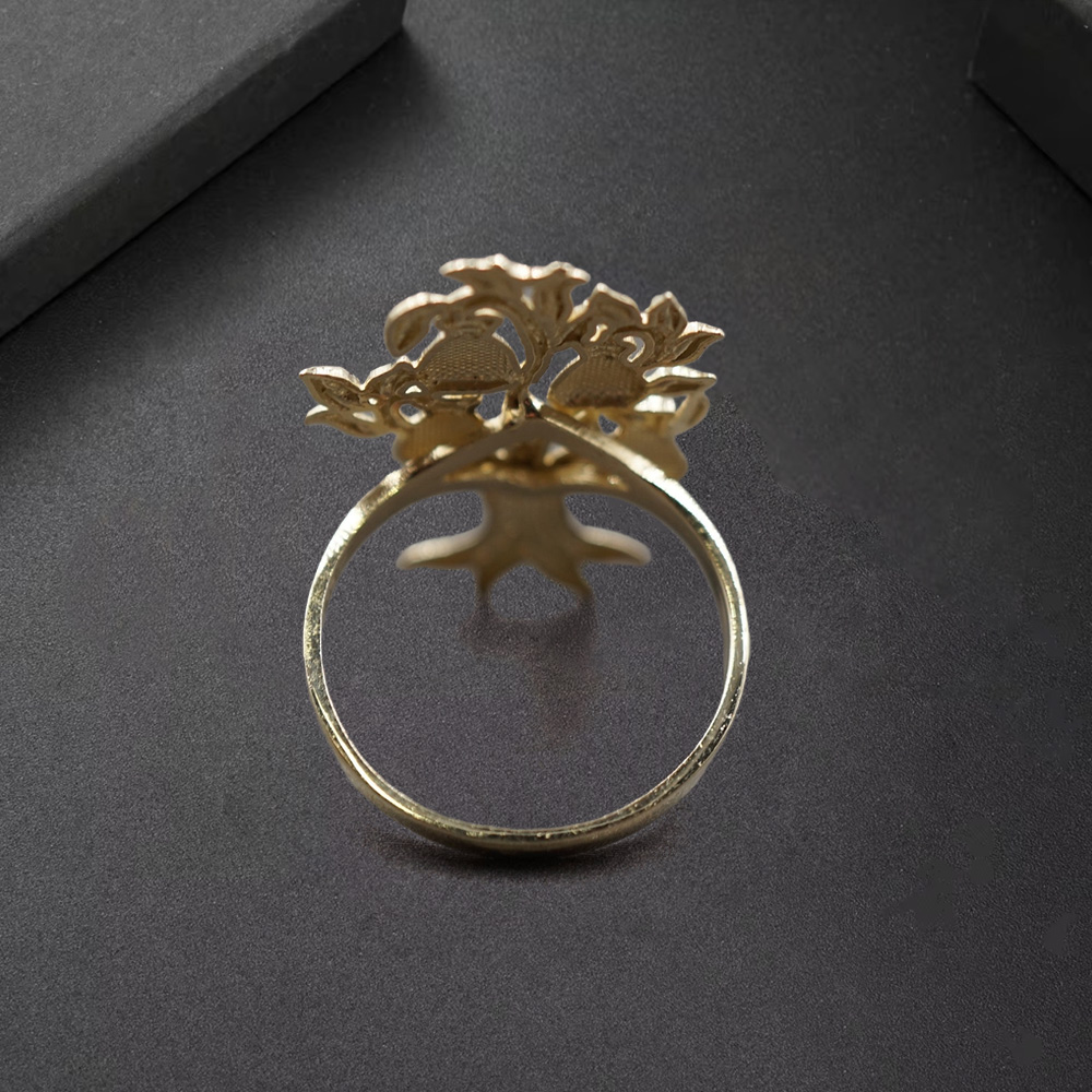 Money Bag Dollar Tree Ring Gold Plated Ring