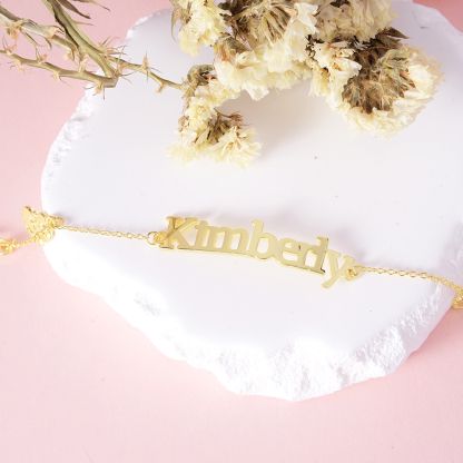 Christmas Bracelet Custom Name Bracelet