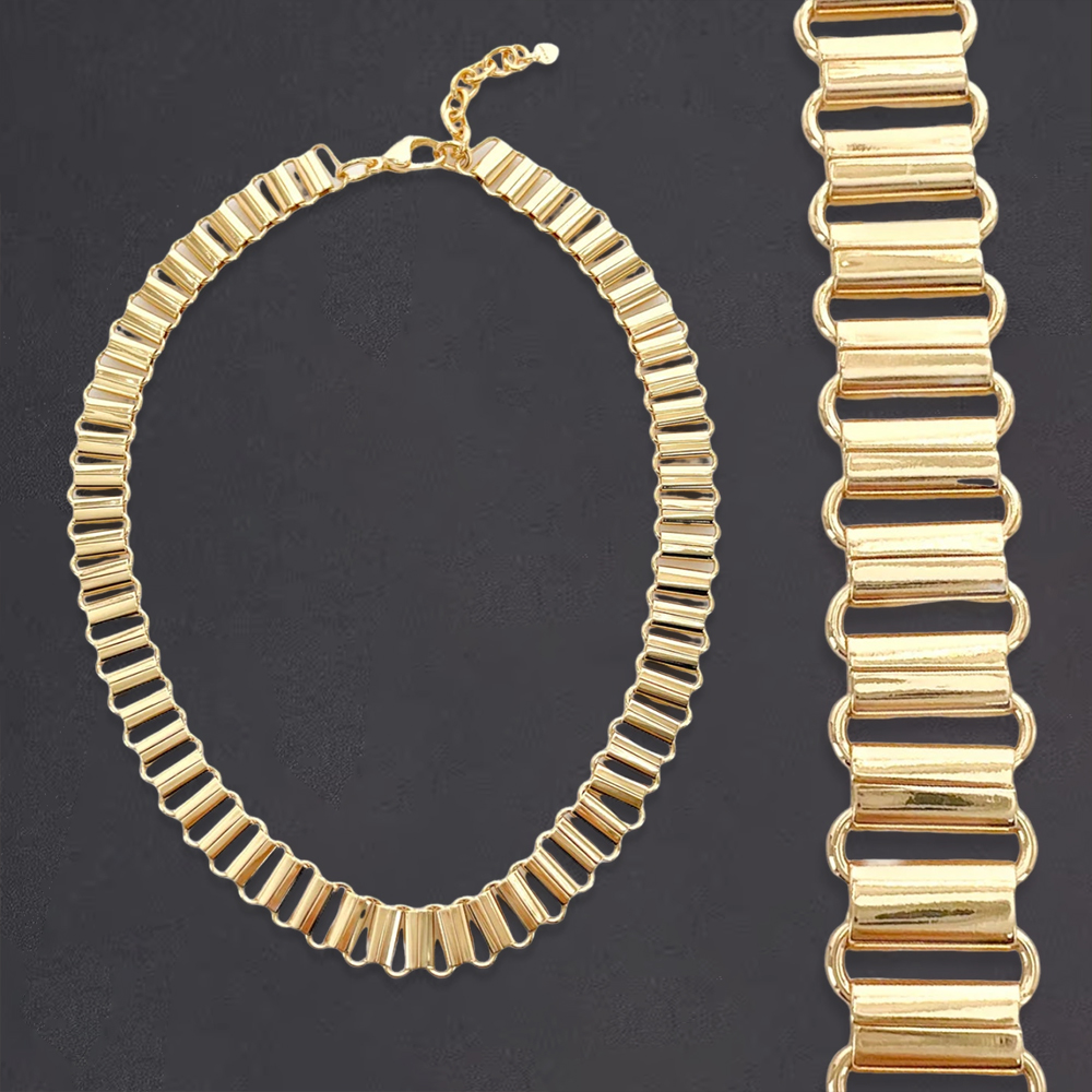 Stainless Steel RX Necklace Watch Band Link Chain Necklace