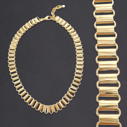Stainless Steel RX Necklace Watch Band Link Chain Necklace