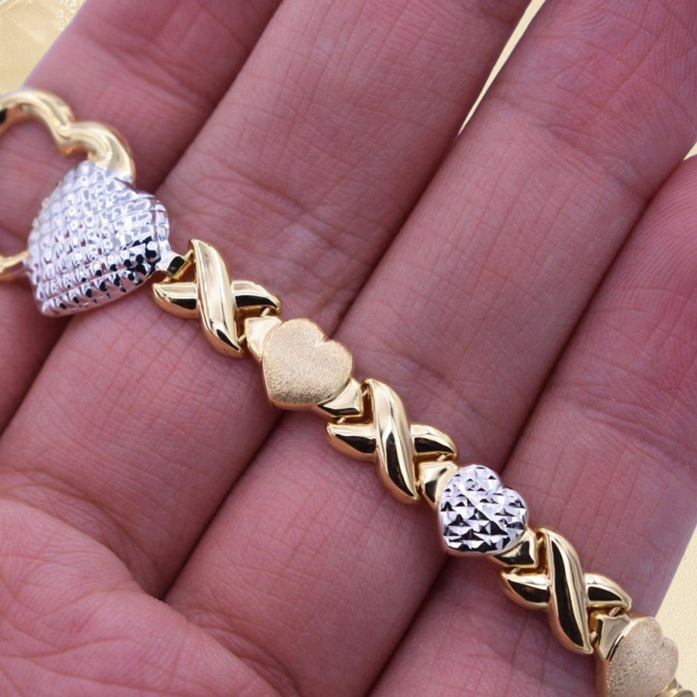 XOXO Bracelet Gold Plated Bracelet
